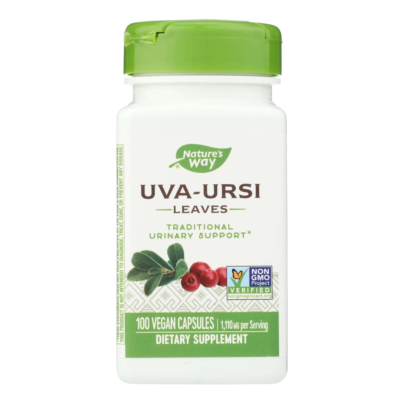 Nature's Way - Uva Ursi Leaves - 480 mg - 100 Capsules - Image 3