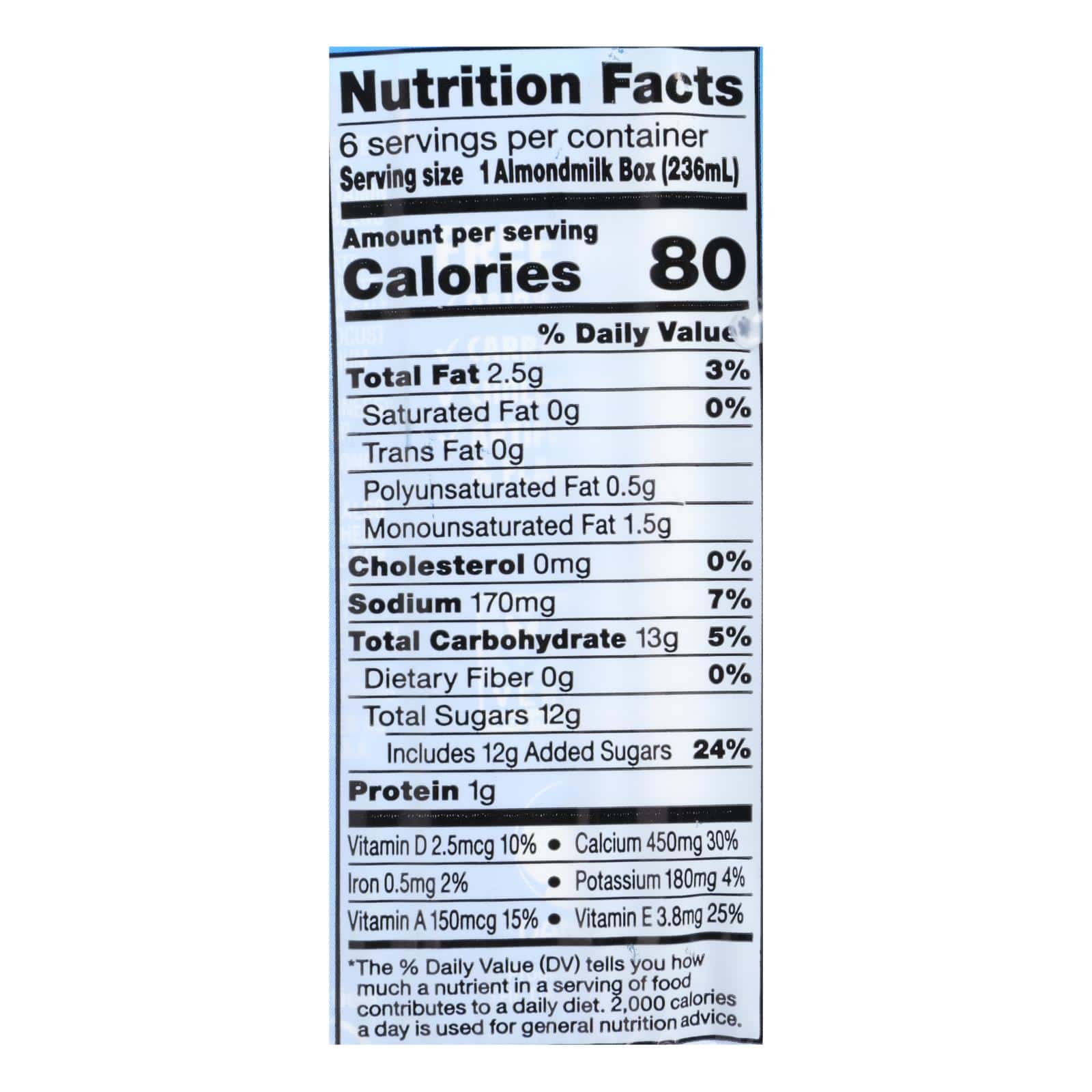 Silk Pure Almond Milk - Vanilla - Case of 3 - 8 Fl oz.