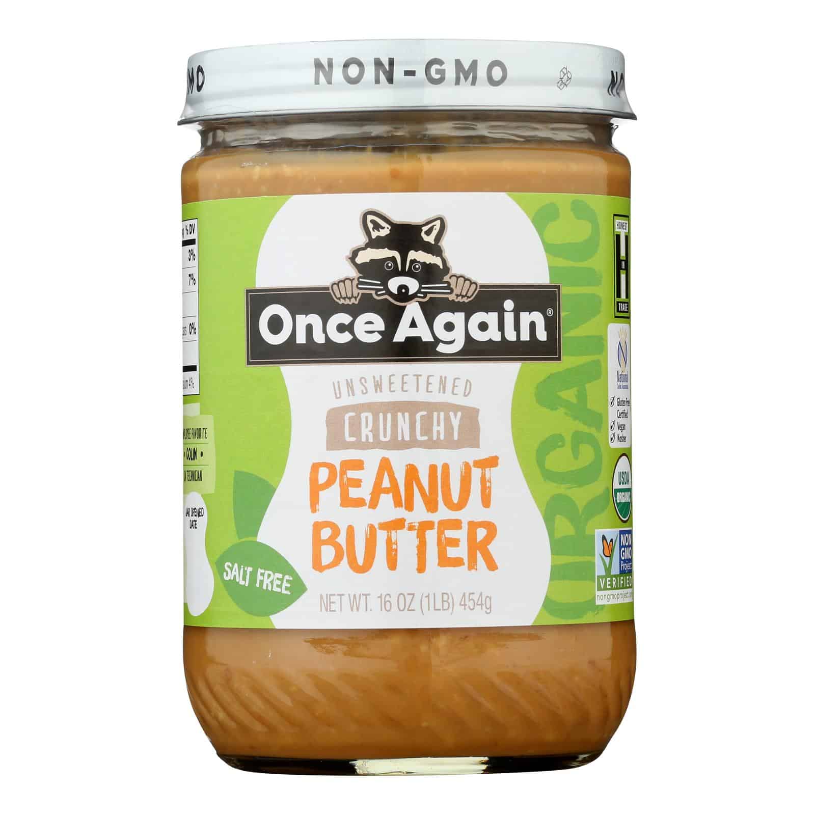 Once Again - Peanut Butter Crunchy Ns - Case of 6-16 OZ - Image 2