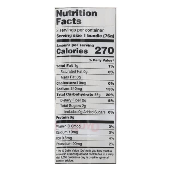 Koyo Organic Round Udon Noodles - Case of 12 - 8 OZ - Image 3