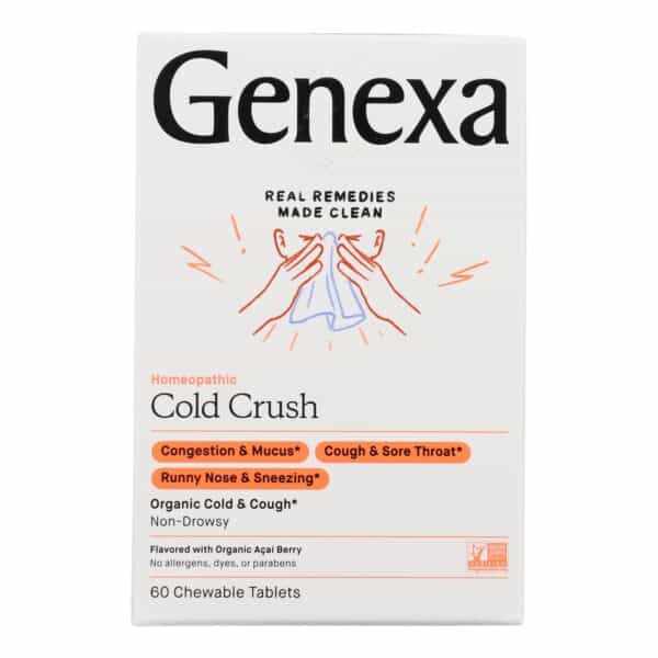 Genexa Cold Crush - Organic - Adult - 60 TAB - Image 3