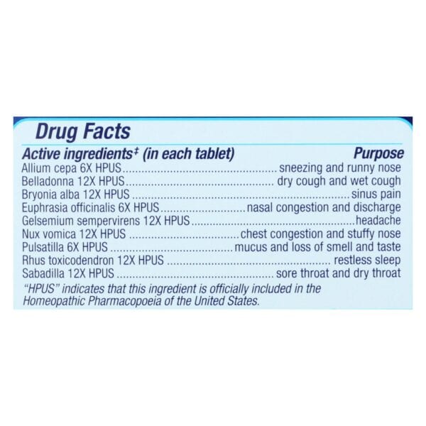 Genexa Cold Crush - Organic - Adult - 60 TAB