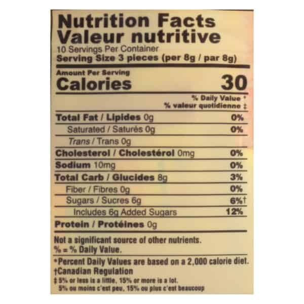 Ginger People - Gin Gins Hard Ginger Candy - Double Strength - Case of 12 - 3 oz. - Image 3