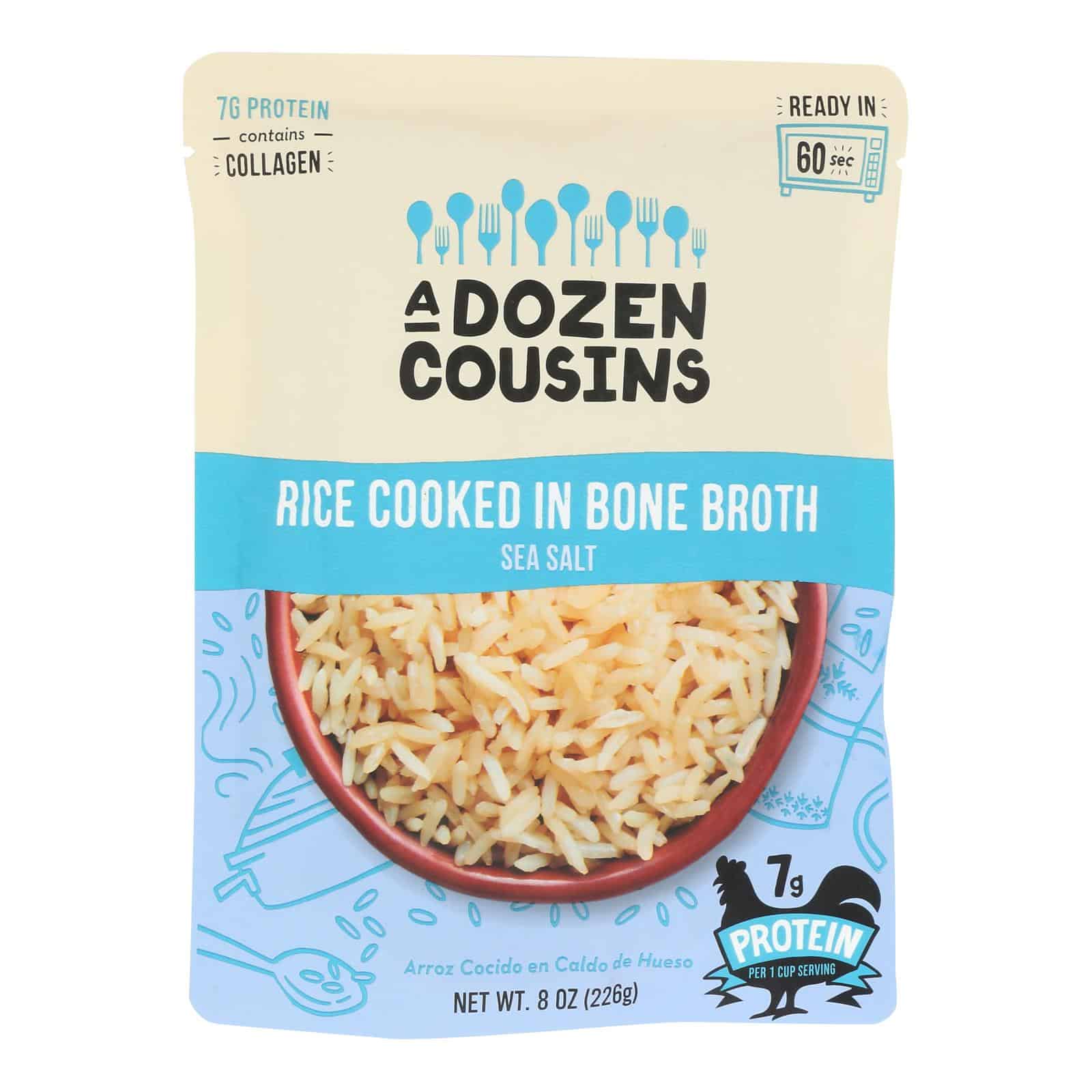 A Dozen Cousins - Rice Sea Salt Rte - Case of 6-8 OZ - Image 2