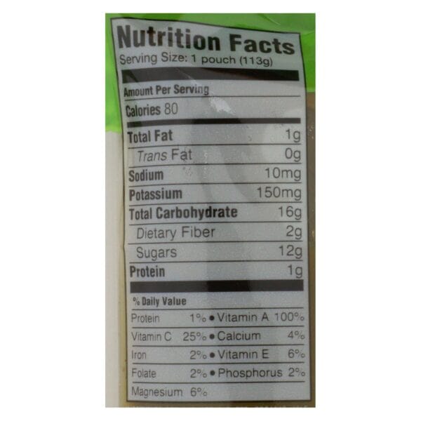 Happy Baby Happy Baby Clearly Crafted - Apples Kale and Avocados - Case of 16 - 4 oz. - Image 3