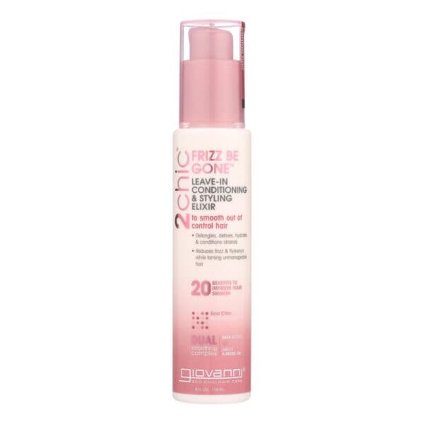 Giovanni Hair Care Products 2Chic - Conditioner - Leave-in - Shea Butter - 4 fl oz - Image 2