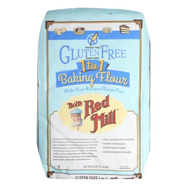 Bob's Red Mill Gluten Free 1to1 Baking Flour - Single Bulk Item - 25LB - Image 2