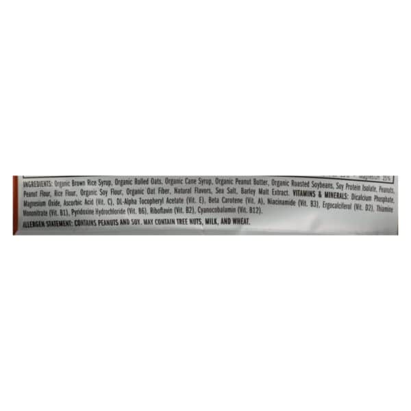 Clif Bar - Organic Crunch Peanut Butter - Case of 12 - 2.4 oz - Image 2