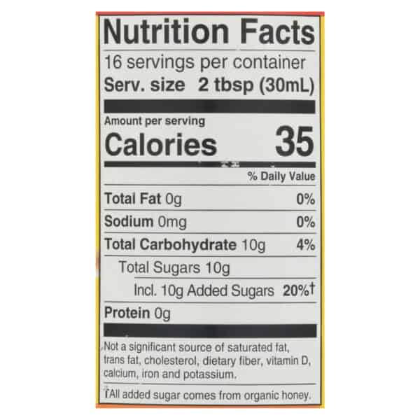 Bragg - Apple Cdr Vin Hney Blend - Case of 12-16 FZ - Image 3