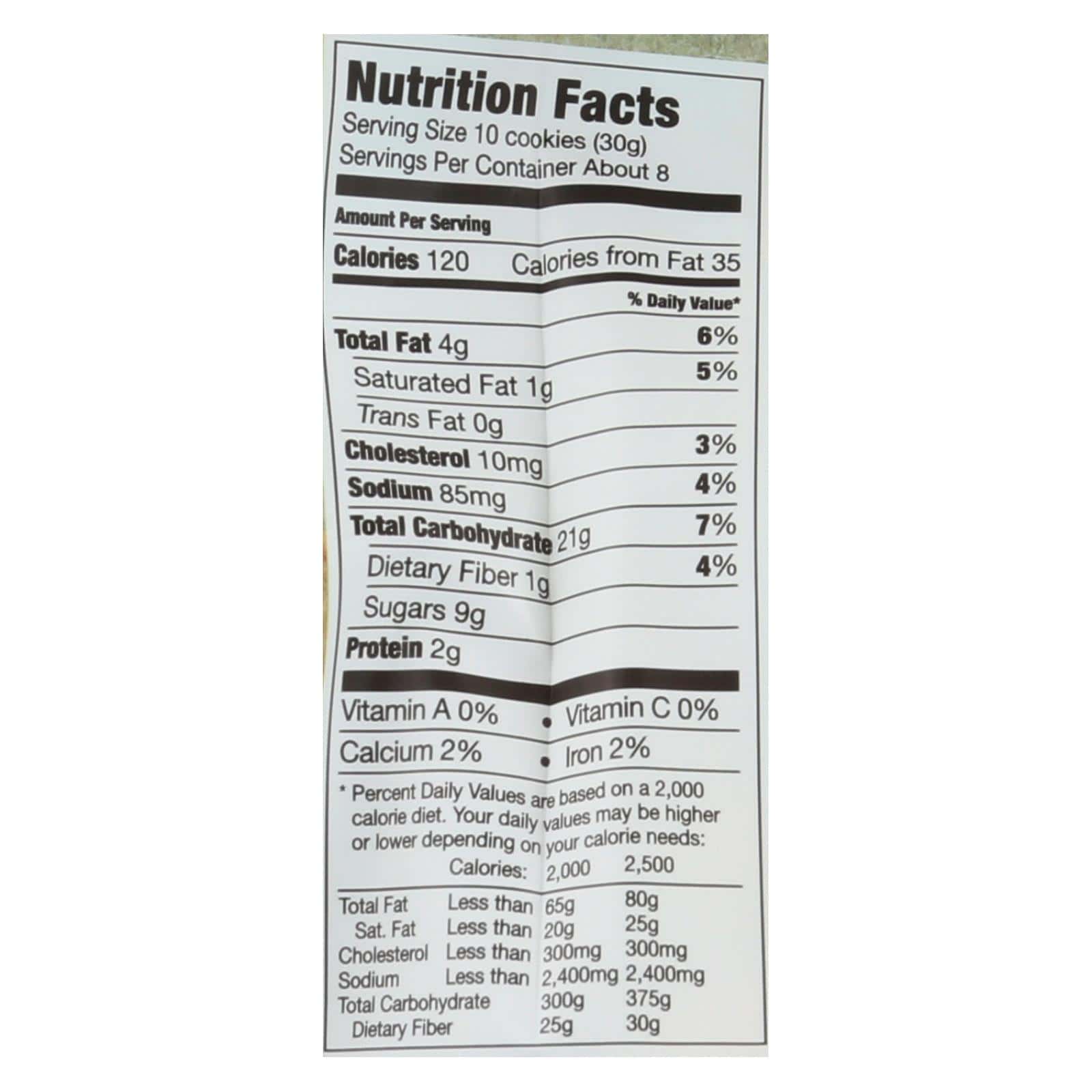 Midel Cookies - Arrowroot Animal - Case of 8 - 8 oz - Image 3