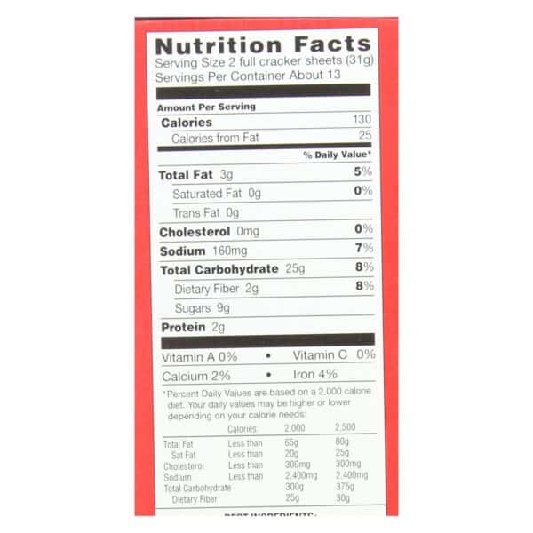 Annie's Homegrown Organic Cinnamon Graham Crackers - Case of 12 - 14.4 oz. - Image 2