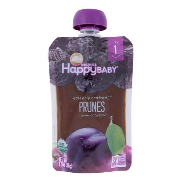 Happy Baby Happy Baby Clearly Crafted - Apples - Kale and Avocados - Case of 16 - 3.5 oz. - Image 3