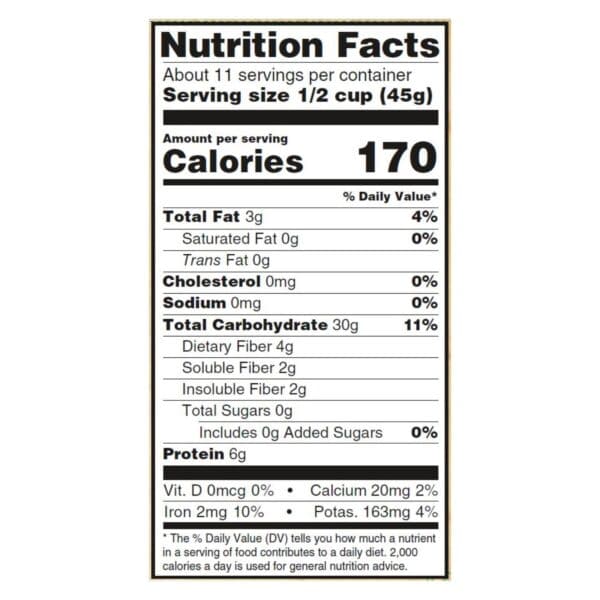 Woodstock Organic Traditional Rolled Oats - Case of 12 - 18.5 OZ - Image 2