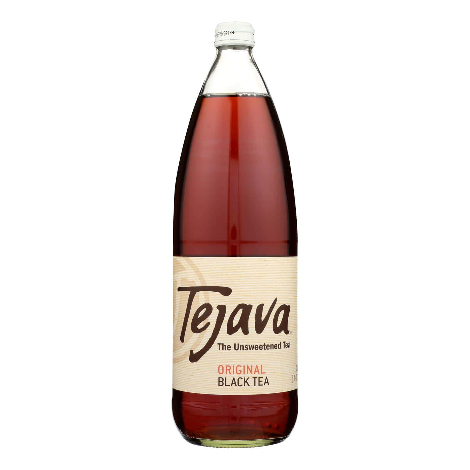 Tejava Black Tea - Unsweetened - Case of 12 - 1 Liter - Image 2