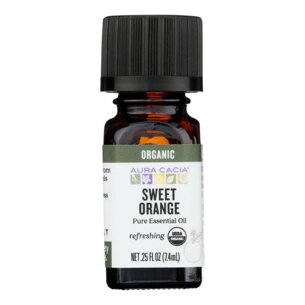 Aura Cacia - Organic Orange Sweet - .25 oz - Image 2