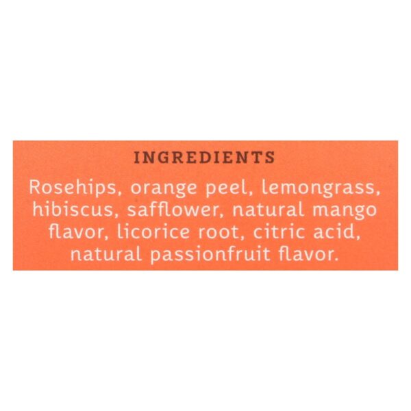Stash Tea Passionfruit Herbal?Tea - Mango - Case of 6 - 20 Count