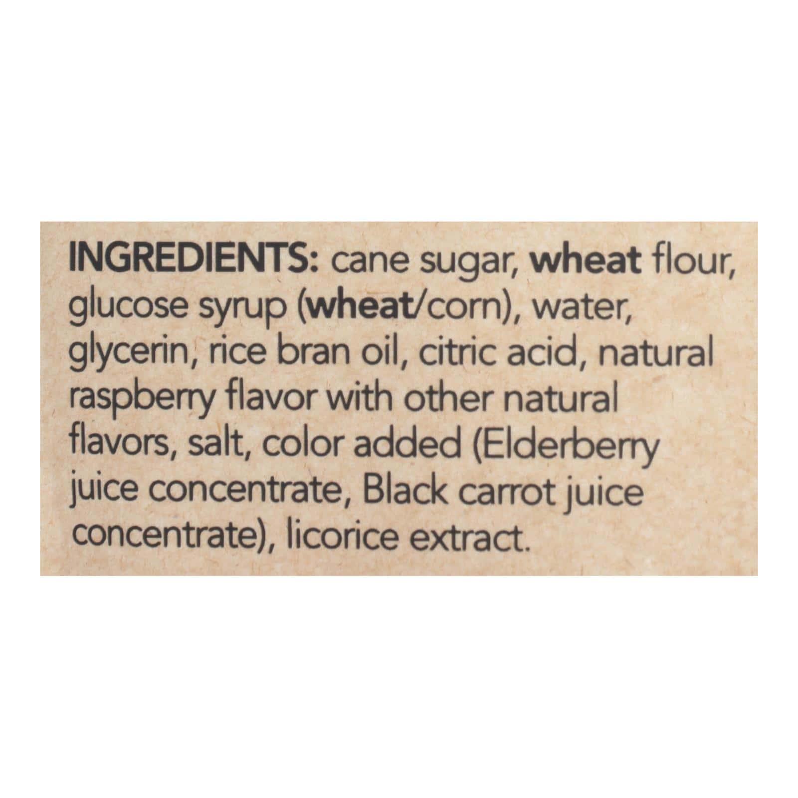 Rj's Licorice Soft Eating Licorice - Raspberry - Case of 8 - 7.05 oz - Image 2