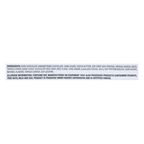 NuGo Nutrition Bar - Dark - Chocolate Chocolate Chip - 50 g - Case of 12 - Image 2