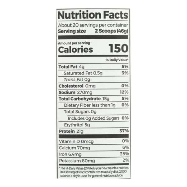 Orgain Organic Protein Powder - Plant Based - Sweet Vanilla Bean - 2.03 lb - Image 3