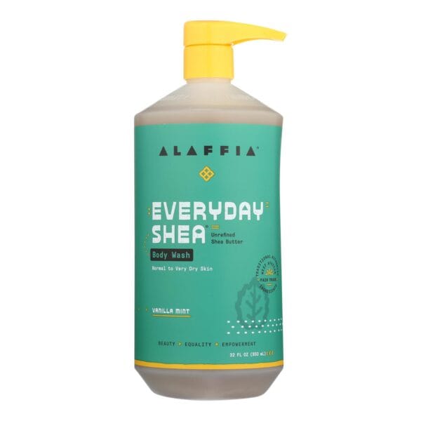 Alaffia - Everyday Body Wash - Shea Vanilla - 32 oz. - Image 2