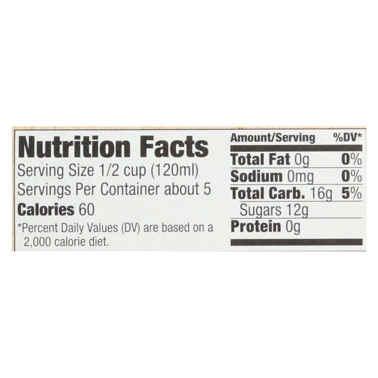 Natural Nectar Brittany Sauces - Apple - Case of 6 - 22.2 oz.