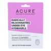 Acure - Under Eye Mask - Radically Rejuvenating Hydrogel - Case of 12 - 1 Each - Image 2