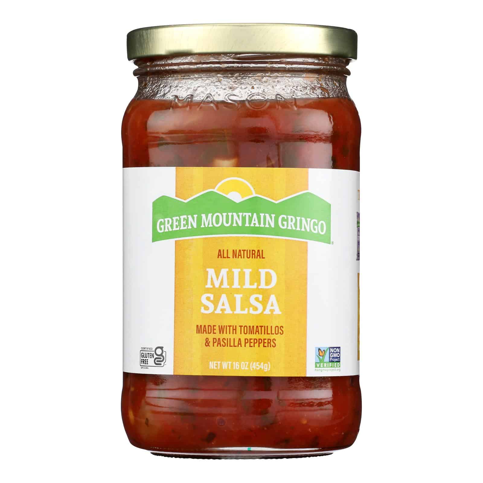 Green Mountain Gringo Mild Salsa - Case of 12 - 16 oz. - Image 3