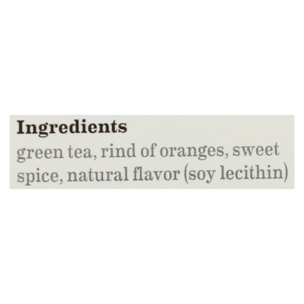 Bigelow Constant Comment Bag Tea Green  - Case of 6 - 20 BAG - Image 2