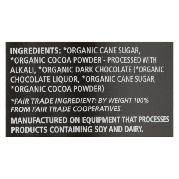 Equal Exchange Hot Chocolate - Organic - Dark - Case of 6 - 12 oz - Image 2