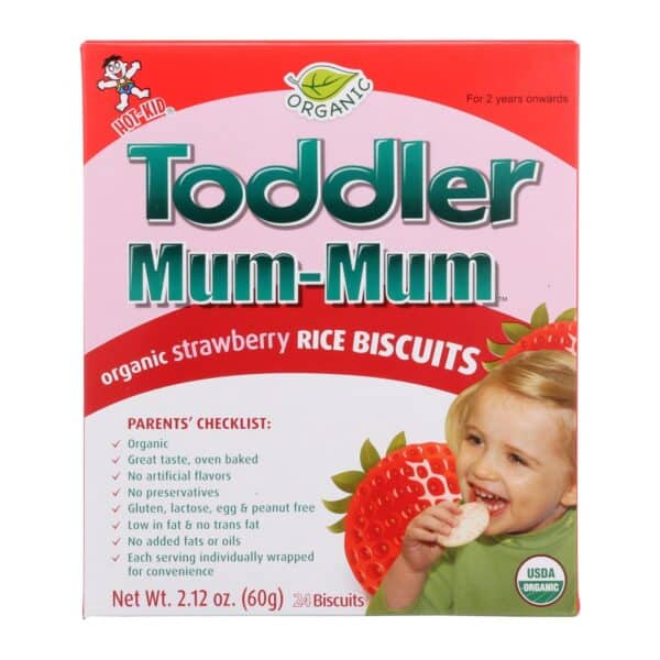 Hot Kid Toddler Mum - Strawberry - Case of 6 - 2.12 oz. - Image 2