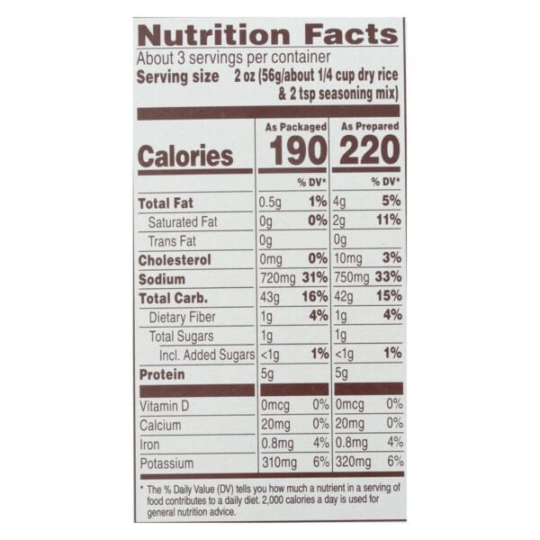 Near East Rice Pilaf Mix - Chicken - Case of 12 - 6.25 oz. - Image 3