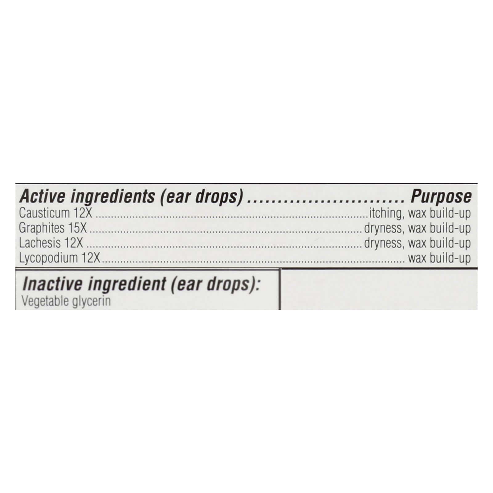 Similasan Ear Wax Relief Ear Drops and Ear Wax Removal Kit - 1 Kit - Image 2
