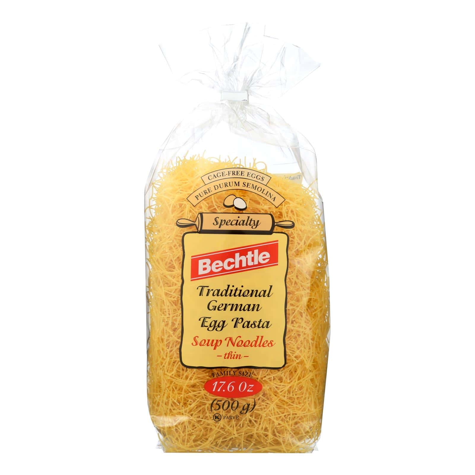 Bechtle Noodles - Fine - Case of 12 - 17.6 oz - Image 3