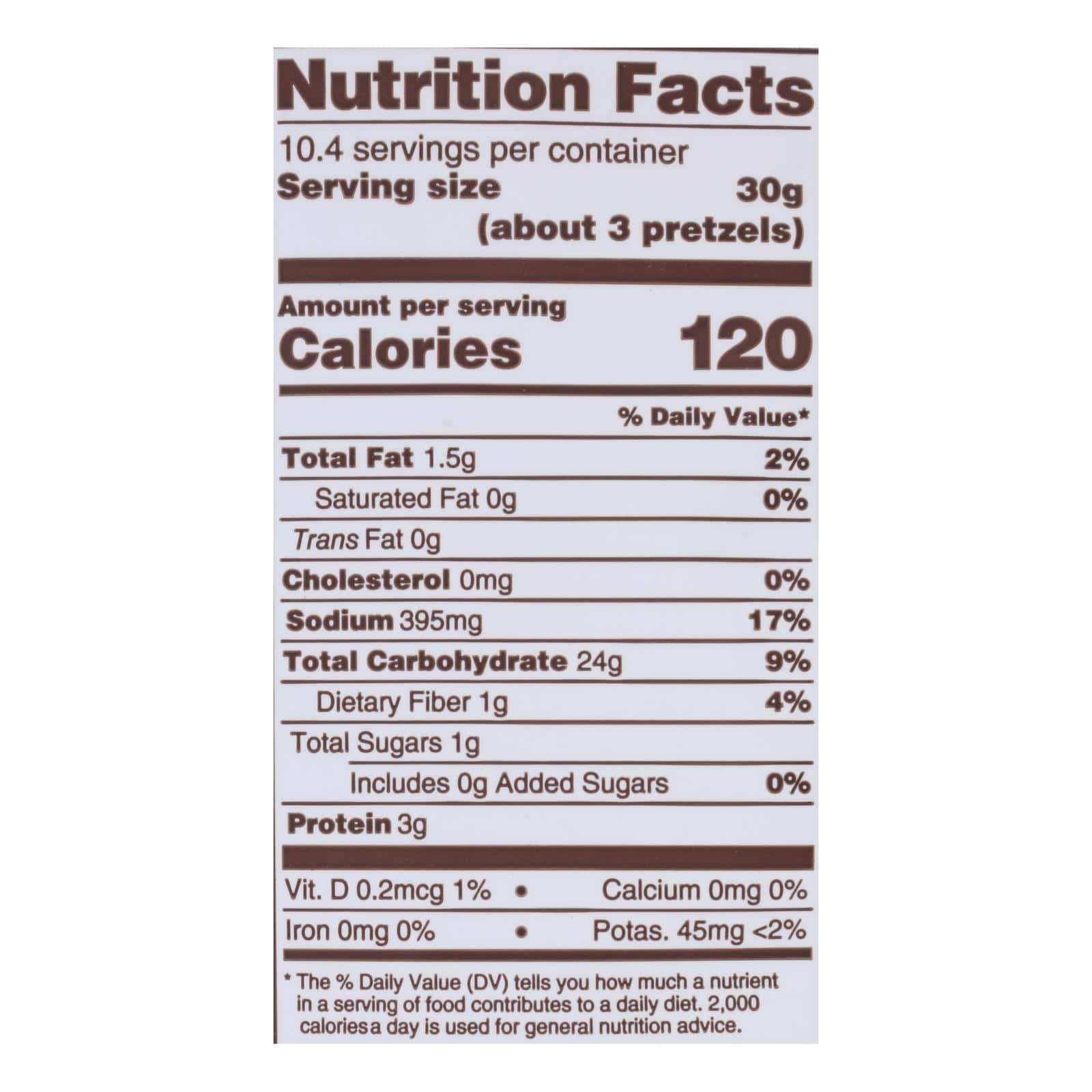 Unique Pretzels - Pretzel Splits - Original - Case of 12 - 11 oz. - Image 2