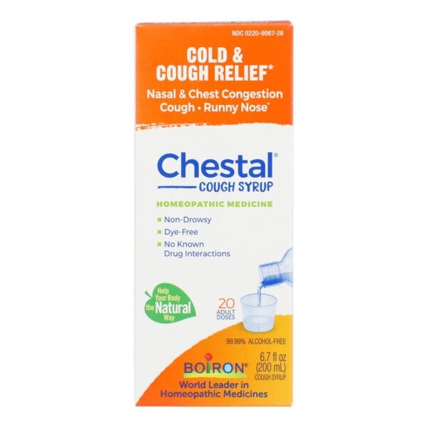 Boiron - Chestal Cold N Cough - Adult - 6.7 fl oz - Image 2
