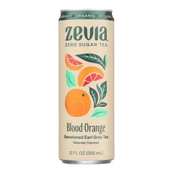 Zevia - Tea Erl Gry Bld Orange - Case of 12 - 12 FZ - Image 2