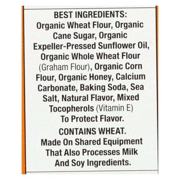 Annie'S Homegrown Bunny Grahams Honey - Case Of 12 - 7.5 Oz