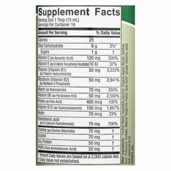 Nature's Answer - Liquid Vitamin B-Complex - 8 fl oz - Image 2