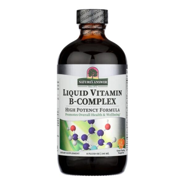 Nature's Answer - Liquid Vitamin B-Complex - 8 fl oz