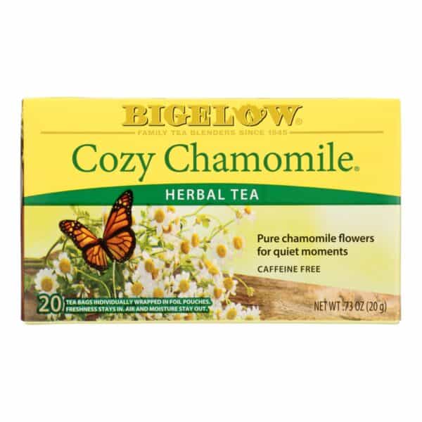 Bigelow Tea Herbal Tea - Cozy Chamomile - Case of 6 - 20 BAG - Image 2