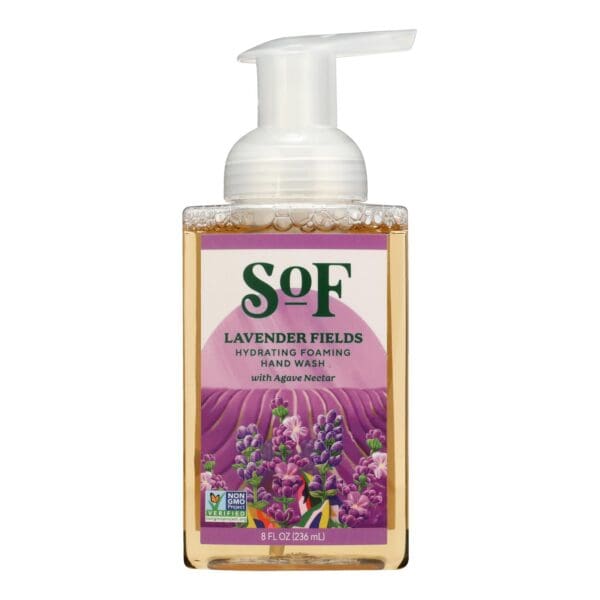 South of France - Hand Wash Lavender Fields - 1 Each-8 Fluid Ounces - Image 2