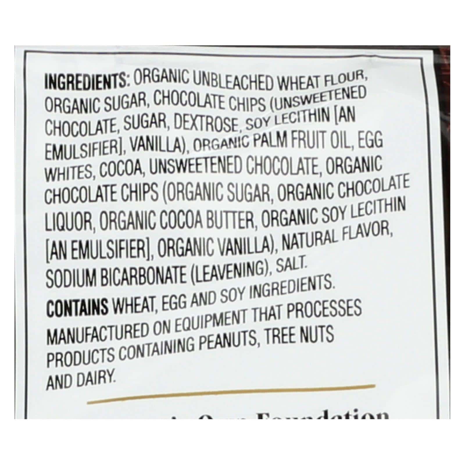 Newman's Own Organics Double Chocolate Chip Cookies - Organic - Case of 6 - 7 oz. - Image 2