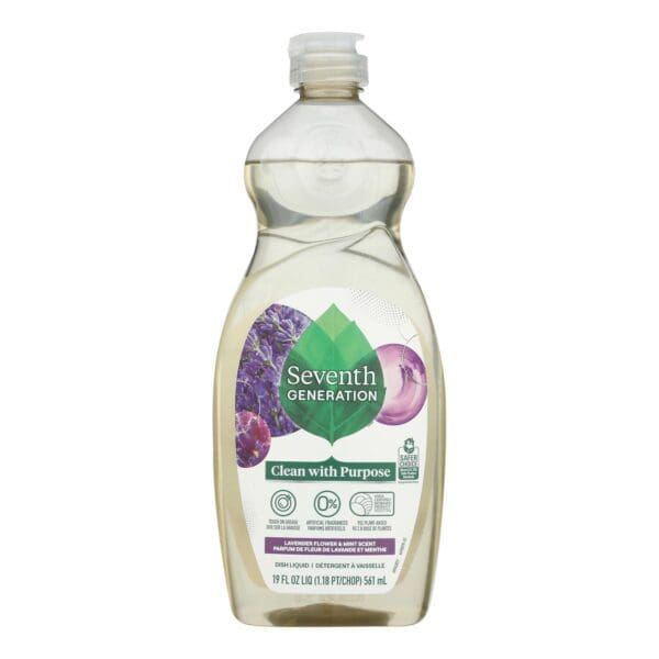 Seventh Generation - Dish Liquid Lavender Mint - Case of 6-19 FZ