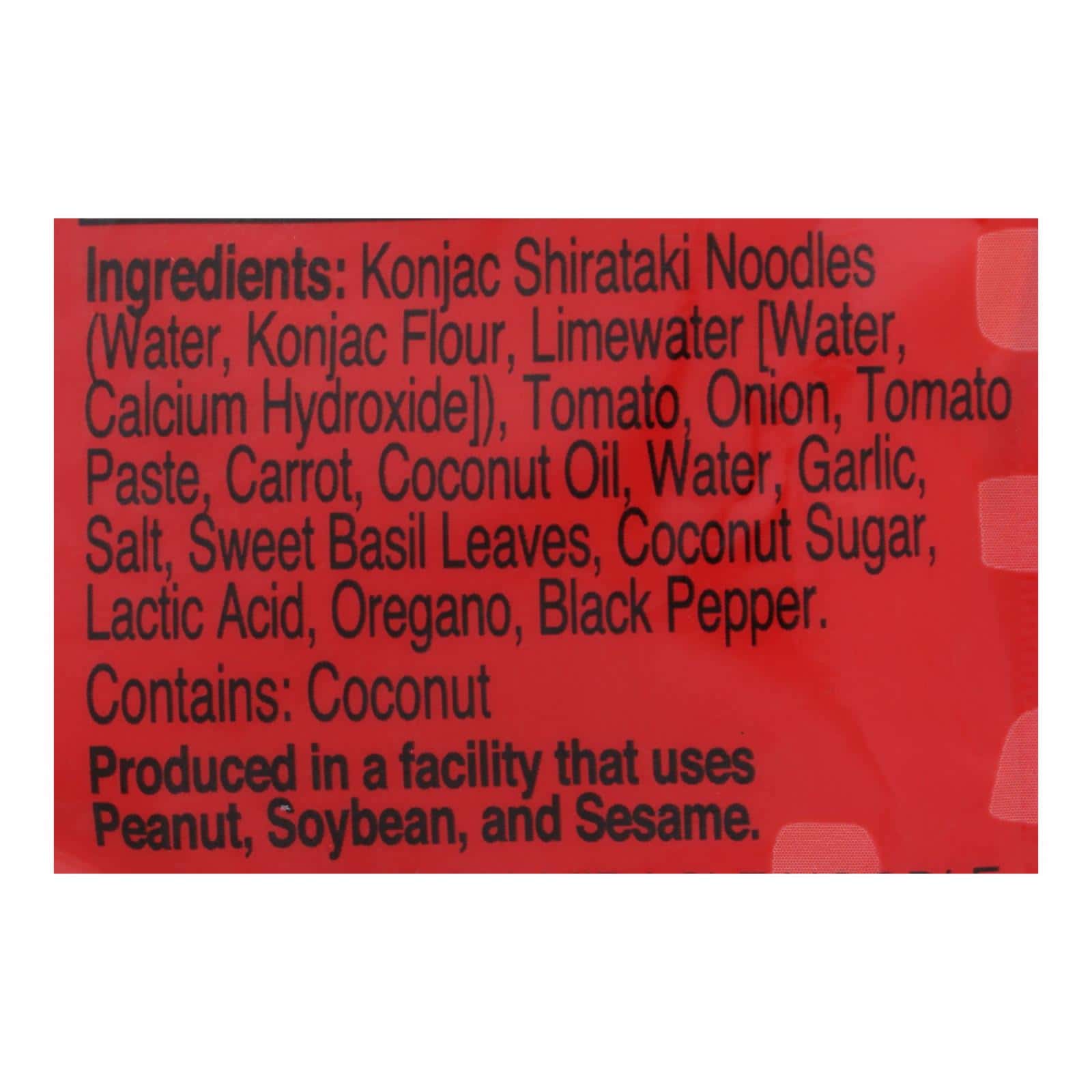 Miracle Noodle - Rte Meal Spag Marinara - Case of 6-9.9 OZ - Image 3