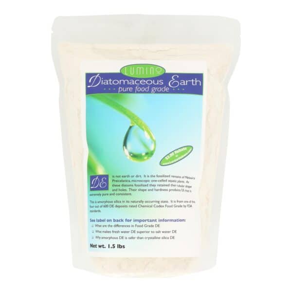 Lumino Home Diatomaceous Earth - Food Grade - Pure - 1.5 lb