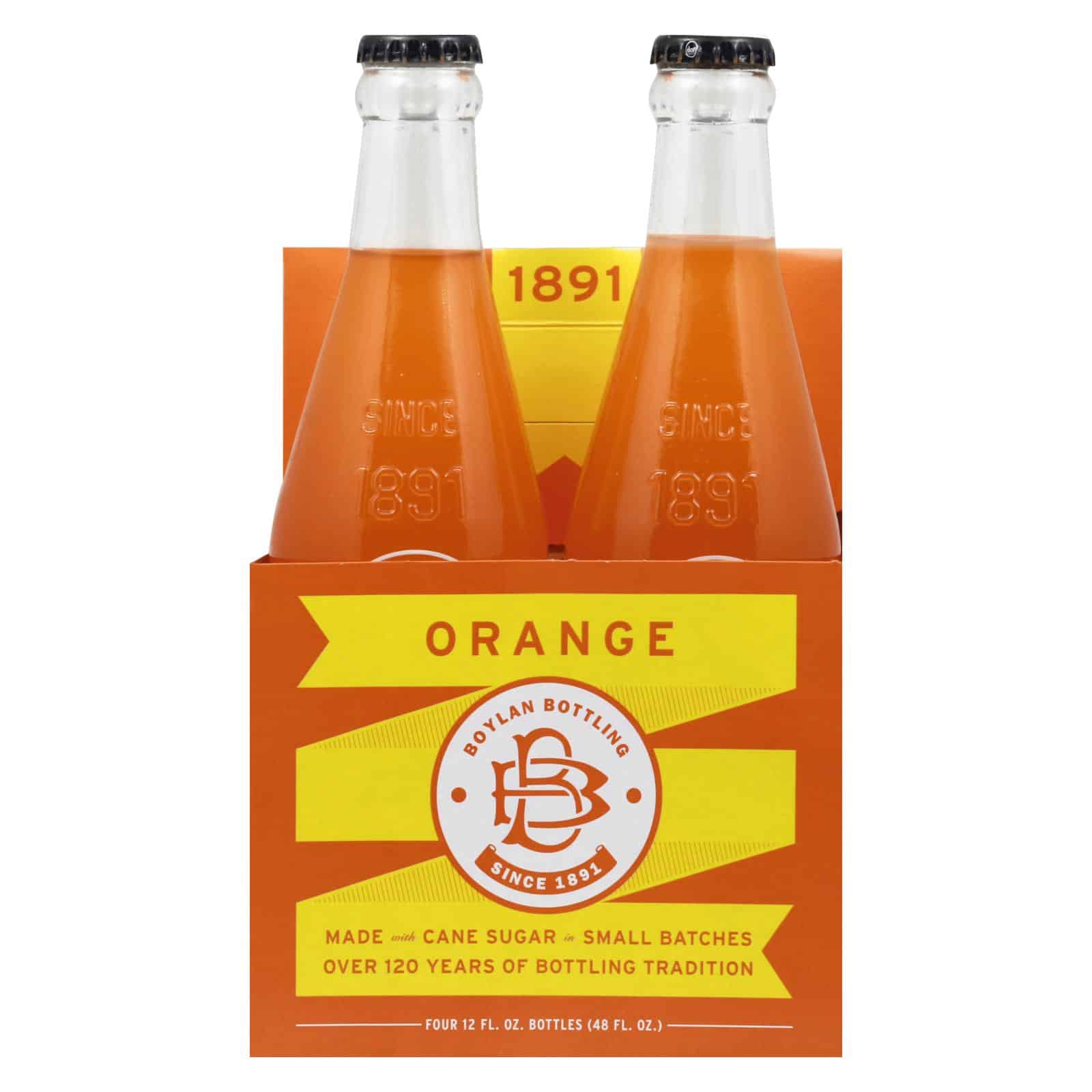 Boylan Bottling - Soda Orange - Case of 6 - 4/12 OZ - Image 2