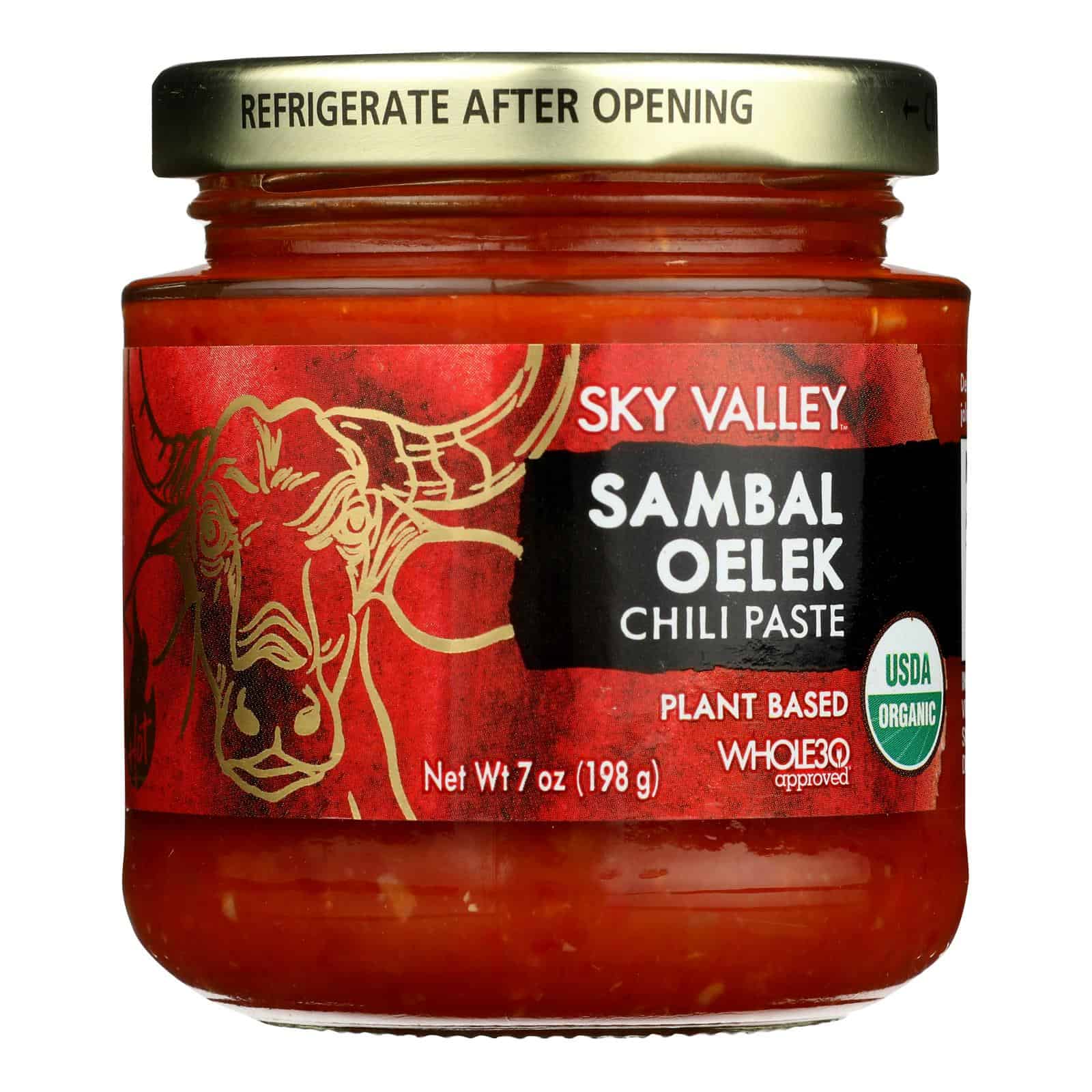 Sky Valley - Paste Sambal Oelek - Case of 6-7 OZ - Image 3