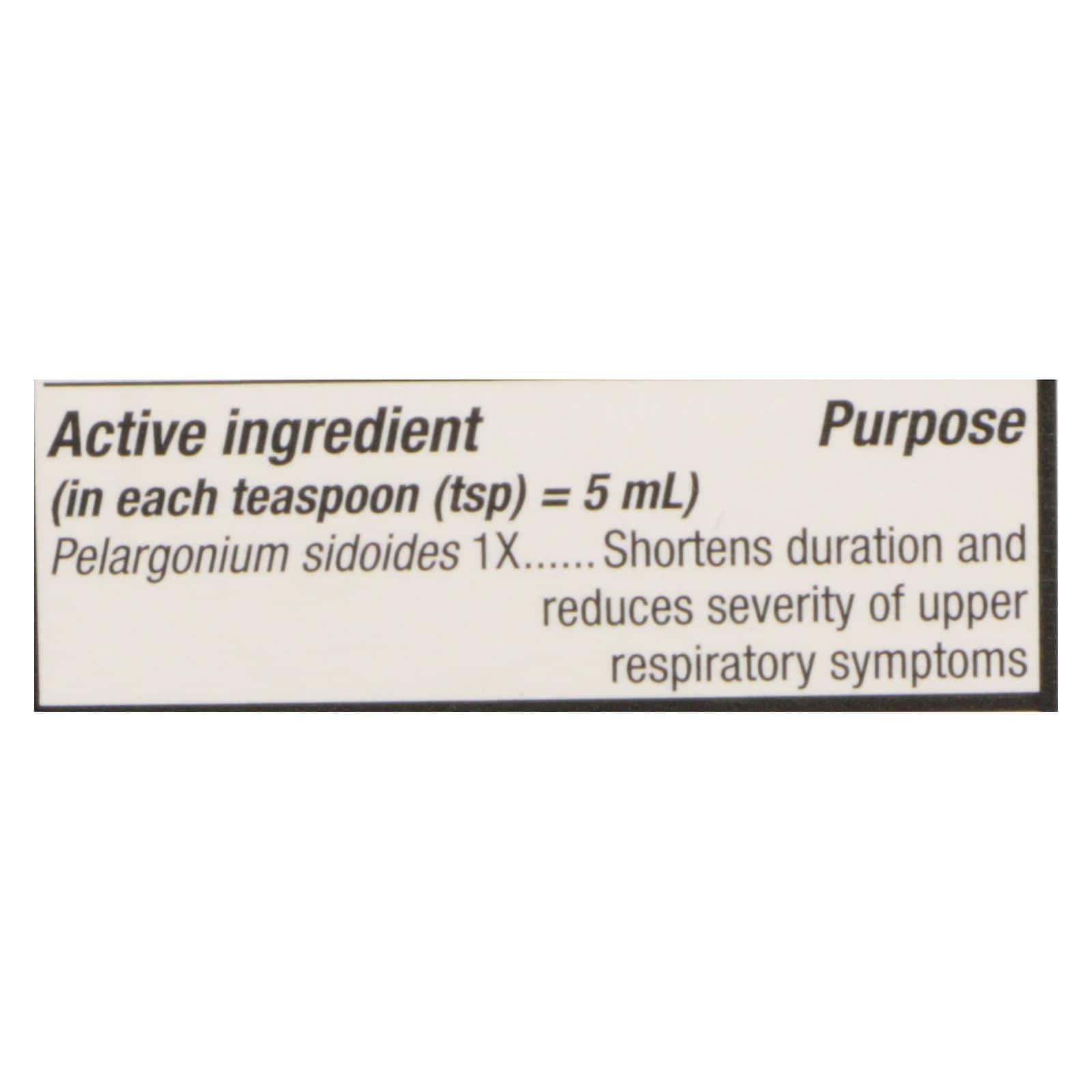 Nature's Way - Umcka Children ColdCare Syrup Cherry - 4 fl oz - Image 2