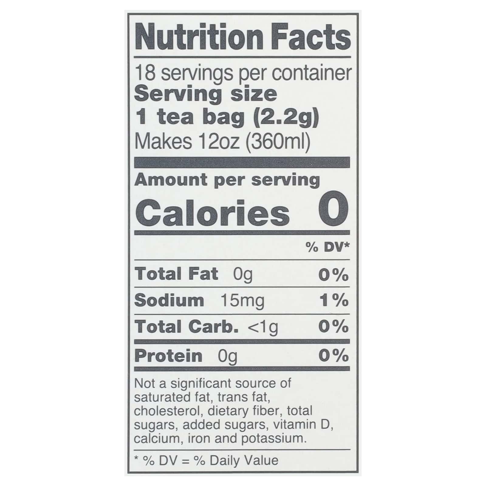 Good Earth Herbal and Black Tea - Sweet and Spicy - Case of 6 - 18 Count - Image 2