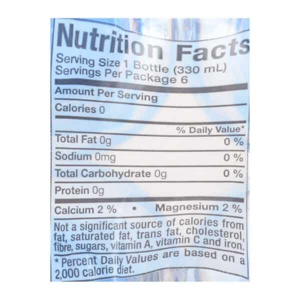Evians Spring Water Spring Water - Natural - Case of 4 - 6/11.2fl oz - Image 2